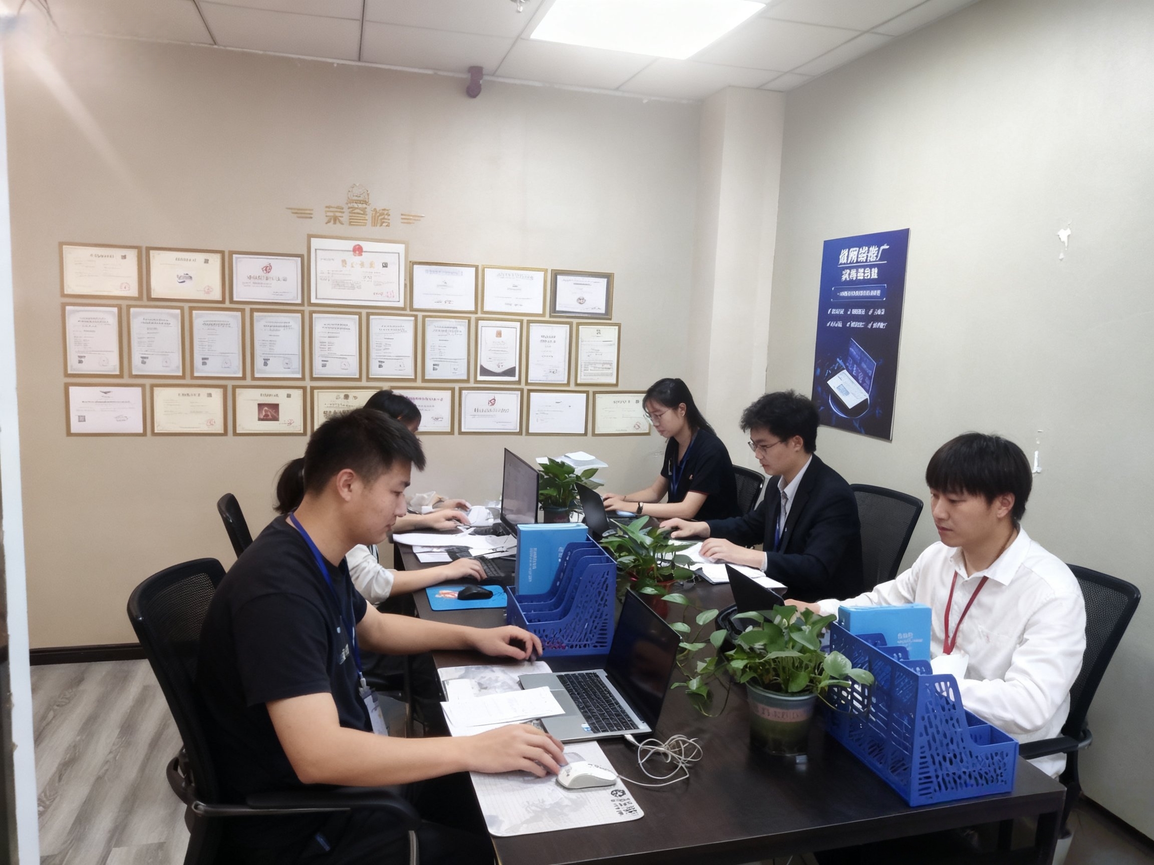 公司实拍环境画面